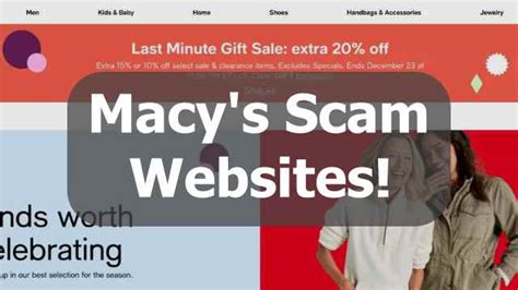 macy's scam alerts